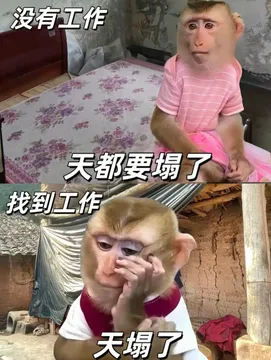 吗喽打工表情包